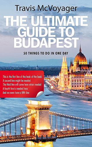 3D mockup of Cadet Blue #0092 - Premade Travel Book Cover | BookCoverZone