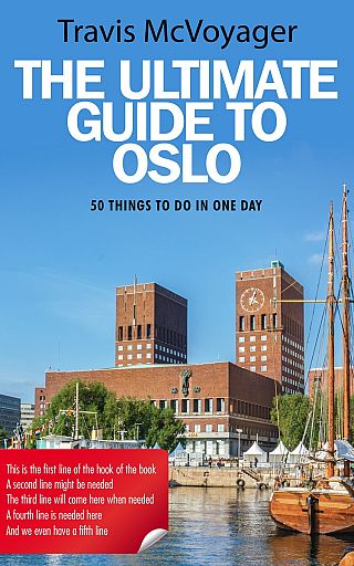 3D mockup of Danube #0100 - Premade Travel Book Cover | BookCoverZone