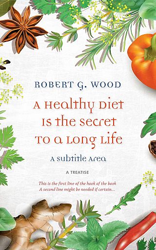 3D mockup of Hippie Green #0202 - Premade Health & Dieting & Fitness Book Cover | BookCoverZone