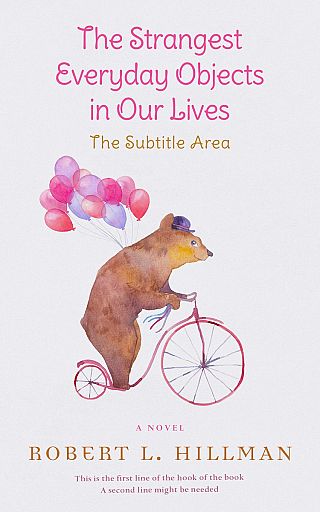 3D mockup of Athens Gray #0365 - Premade Children Book Cover | BookCoverZone