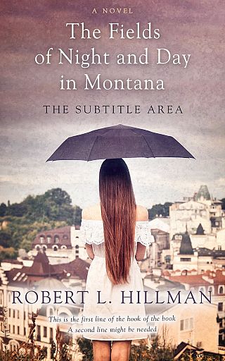 3D mockup of Del Rio #0395 - Premade Travel Book Cover | BookCoverZone