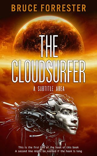 3D mockup of Van Cleef #0621 - Premade Science Fiction Book Cover | BookCoverZone