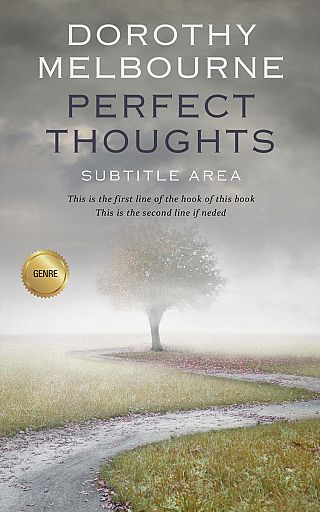 3D mockup of Dawn #0985 - Premade Nature Book Cover | BookCoverZone
