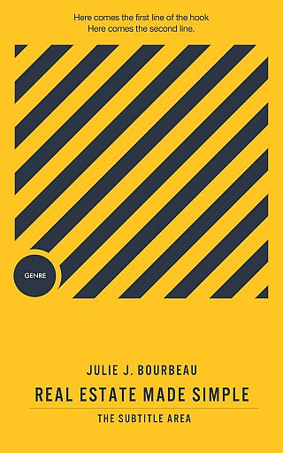 3D mockup of Ebony Clay #1381 - Premade Abstract Book Cover | BookCoverZone