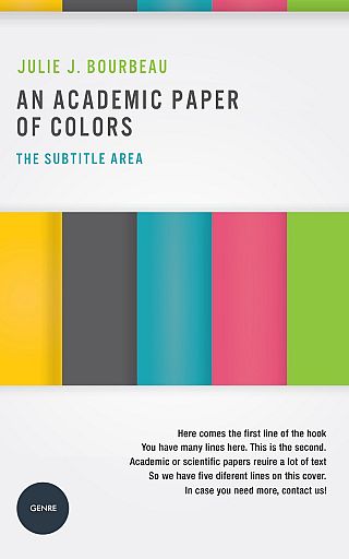 3D mockup of Faded Jade #1384 - Premade Abstract Book Cover | BookCoverZone