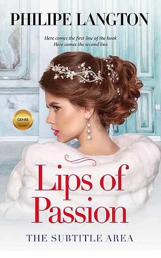 3D mockup of Alto #1420 - Premade Royal Romance Book Cover | BookCoverZone