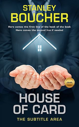3D mockup of Straw #1608 - Premade Business Book Cover | BookCoverZone