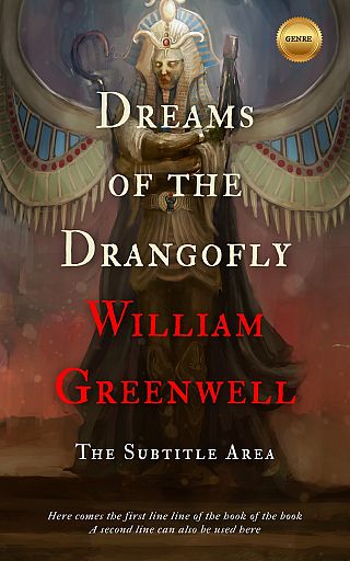 3D mockup of English Walnut #1634 - Premade Fantasy Book Cover | BookCoverZone