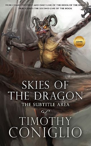 3D mockup of Armadillo #1651 - Premade Fantasy Book Cover | BookCoverZone