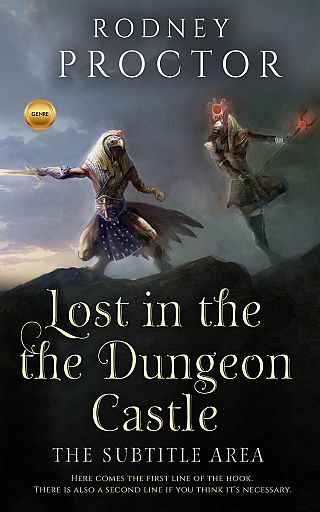 3D mockup of Shark #1710 - Premade Fantasy Book Cover | BookCoverZone