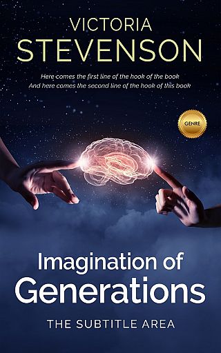 3D mockup of Big Stone #1898 - Premade Science & Nature Book Cover | BookCoverZone