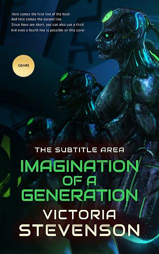 3D mockup of Aztec #1934 - Premade Science Fiction Book Cover | BookCoverZone