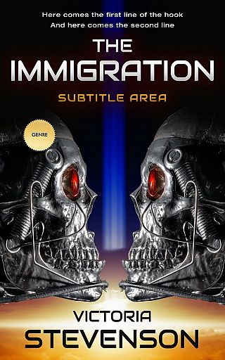 3D mockup of Straw #1942 - Premade Science Fiction Book Cover | BookCoverZone