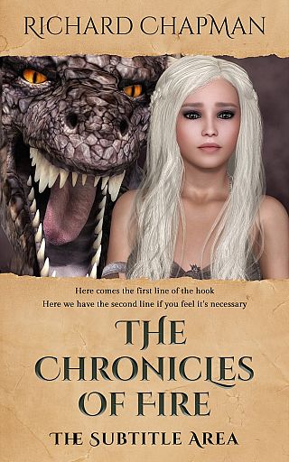 3D mockup of Sorrell Brown #2046 - Premade Fantasy Book Cover | BookCoverZone