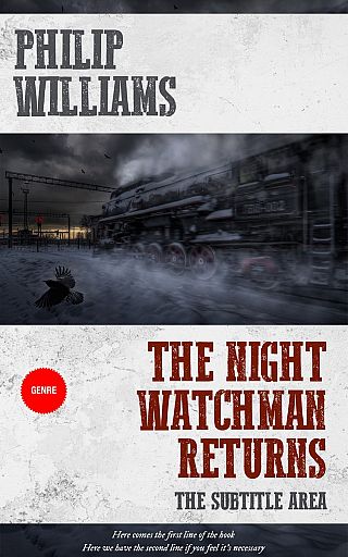 3D mockup of Bon Jour #2068 - Premade Horror Book Cover | BookCoverZone