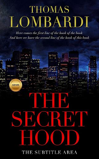3D mockup of Ebony #2153 - Premade Mystery & Thriller & Suspense Book Cover | BookCoverZone