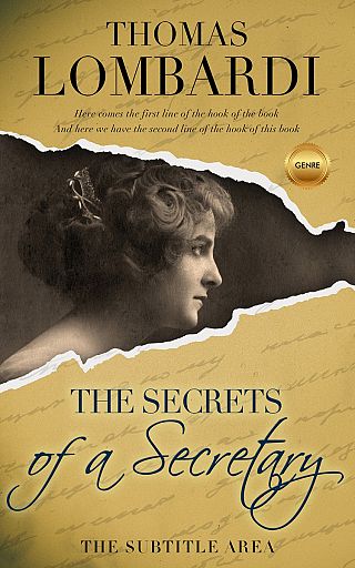 3D mockup of Sundance #2170 - Premade Historical Book Cover | BookCoverZone