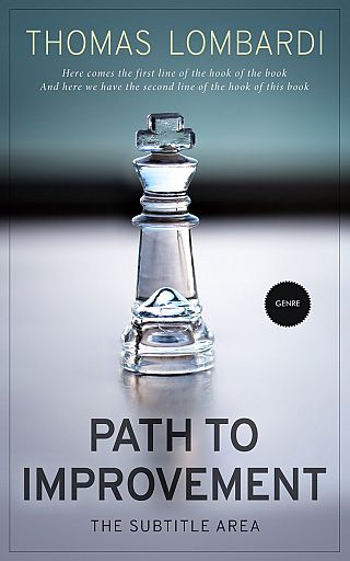 3D mockup of Regent Gray #2186 - Premade Business Book Cover | BookCoverZone