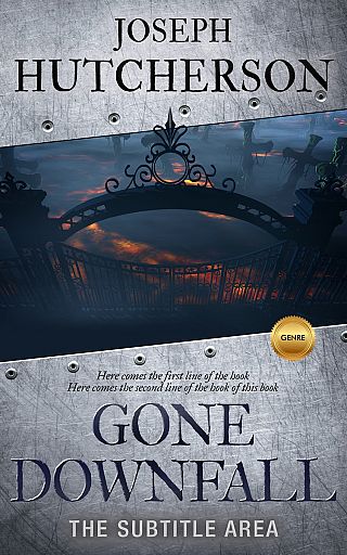 3D mockup of Ebony Clay #2254 - Premade Horror Book Cover | BookCoverZone