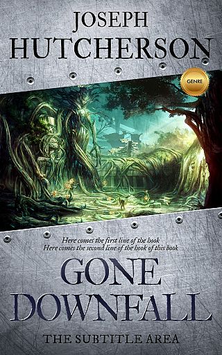 3D mockup of Nandor #2261 - Premade Fantasy Book Cover | BookCoverZone