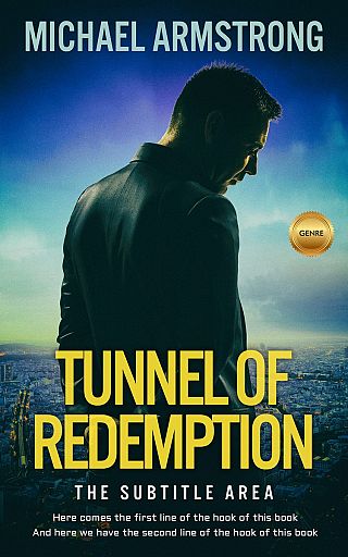 3D mockup of Firefly #2408 - Premade Action & Adventure Book Cover | BookCoverZone