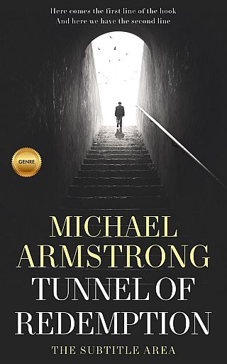 3D mockup of Mine Shaft #2416 - Premade Mystery & Thriller & Suspense Book Cover | BookCoverZone