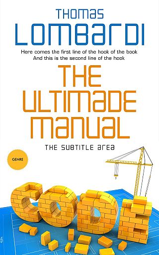 3D mockup of Fuel Yellow #2432 - Premade Education Book Cover | BookCoverZone