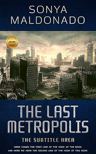 3D mockup of Coral Reef #2479 - Premade Apocalyptica Book Cover | BookCoverZone
