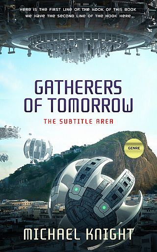 3D mockup of Iceberg #2493 - Premade Science Fiction Book Cover | BookCoverZone