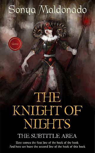 3D mockup of Cocoa Brown #2501 - Premade Fantasy Book Cover | BookCoverZone