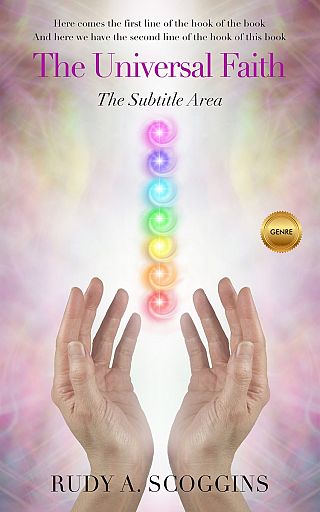 3D mockup of Wafer #2524 - Premade Religion & Spirituality Book Cover | BookCoverZone