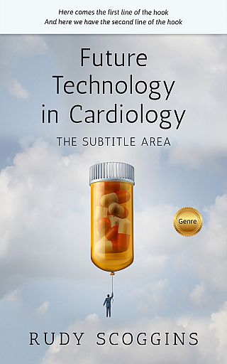 3D mockup of Ghost #2571 - Premade Medical Book Cover | BookCoverZone