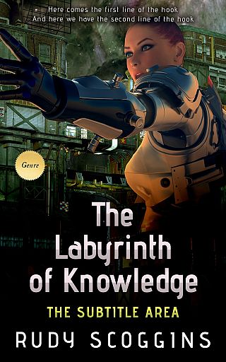 3D mockup of Log Cabin #2587 - Premade Science Fiction Book Cover | BookCoverZone