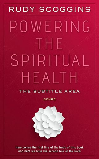 3D mockup of Monarch #2606 - Premade Self-Improvement & Self-Help Book Cover | BookCoverZone