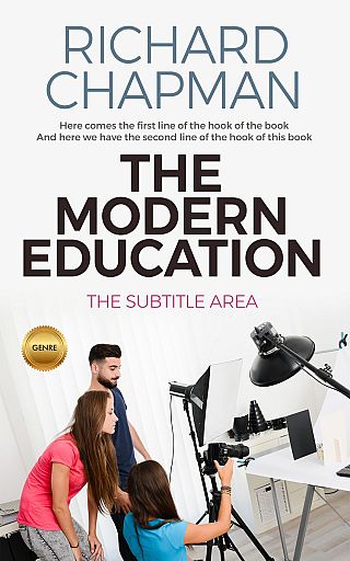 3D mockup of Tuna #2686 - Premade Education Book Cover | BookCoverZone