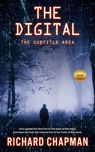 3D mockup of Chatelle #2704 - Premade Mystery & Thriller & Suspense Book Cover | BookCoverZone