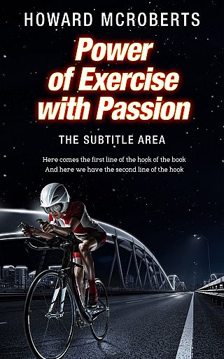 3D mockup of Cinder #2768 - Premade Sports & Fitness Book Cover | BookCoverZone