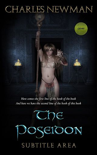 3D mockup of Woodsmoke #2876 - Premade Fantasy Book Cover | BookCoverZone