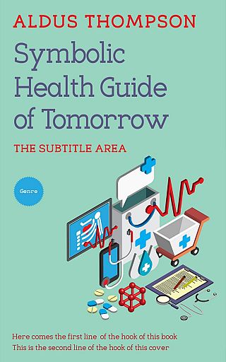 3D mockup of Sinbad #3106 - Premade Medical Book Cover | BookCoverZone