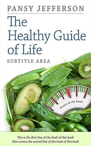 3D mockup of Beryl Green #3132 - Premade Health & Dieting & Fitness Book Cover | BookCoverZone
