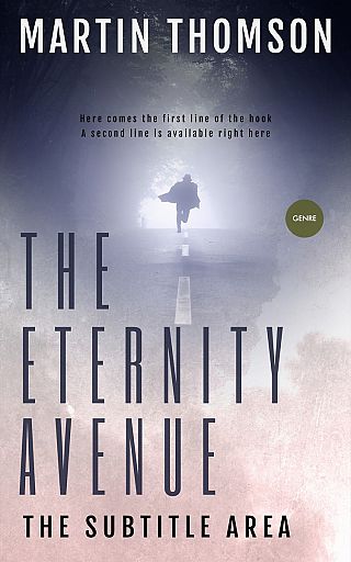 3D mockup of Pale Slate #3214 - Premade Mystery & Thriller & Suspense Book Cover | BookCoverZone