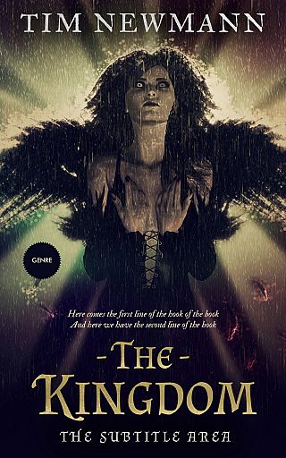 3D mockup of Mongoose #3234 - Premade Fantasy Book Cover | BookCoverZone