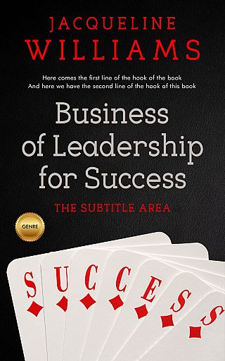 3D mockup of Cod Gray #3252 - Premade Business Book Cover | BookCoverZone