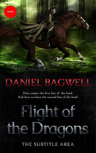 3D mockup of Marshland #3276 - Premade Fantasy Book Cover | BookCoverZone