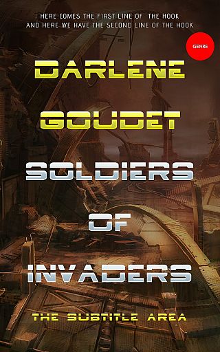 3D mockup of Black Marlin #3294 - Premade Science Fiction Book Cover | BookCoverZone