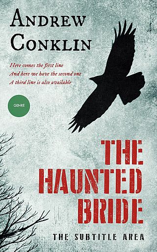 3D mockup of Conch #3487 - Premade Horror Book Cover | BookCoverZone