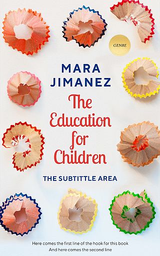 3D mockup of Pearl Bush #3553 - Premade Education Book Cover | BookCoverZone