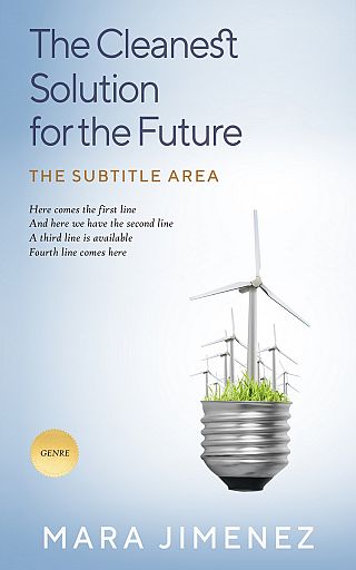3D mockup of Botticelli #3554 - Premade Environment & Ecology Book Cover | BookCoverZone