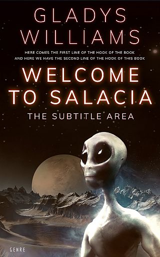 3D mockup of Eternity #3750 - Premade Science Fiction Book Cover | BookCoverZone