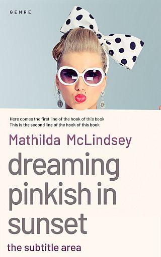 3D mockup of Cararra #3804 - Premade Chick Lit Book Cover | BookCoverZone